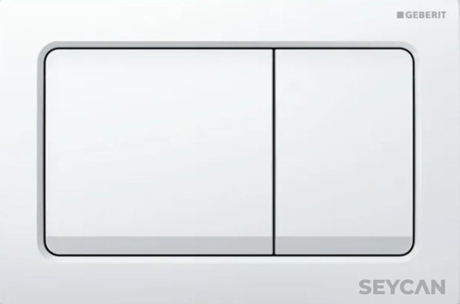 Geberit Alpha 30 Kumanda Paneli Beyaz