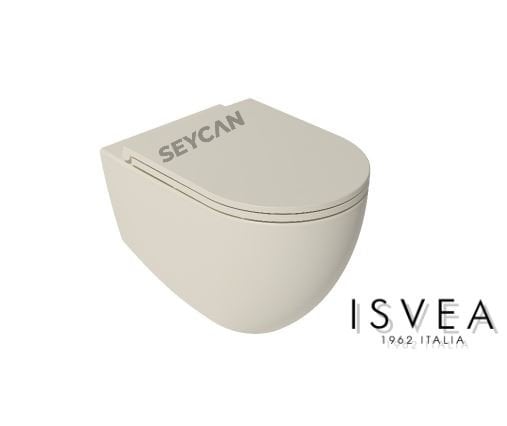 İsvea Banyo İnfinity Asma Klozet Seti Fildişi