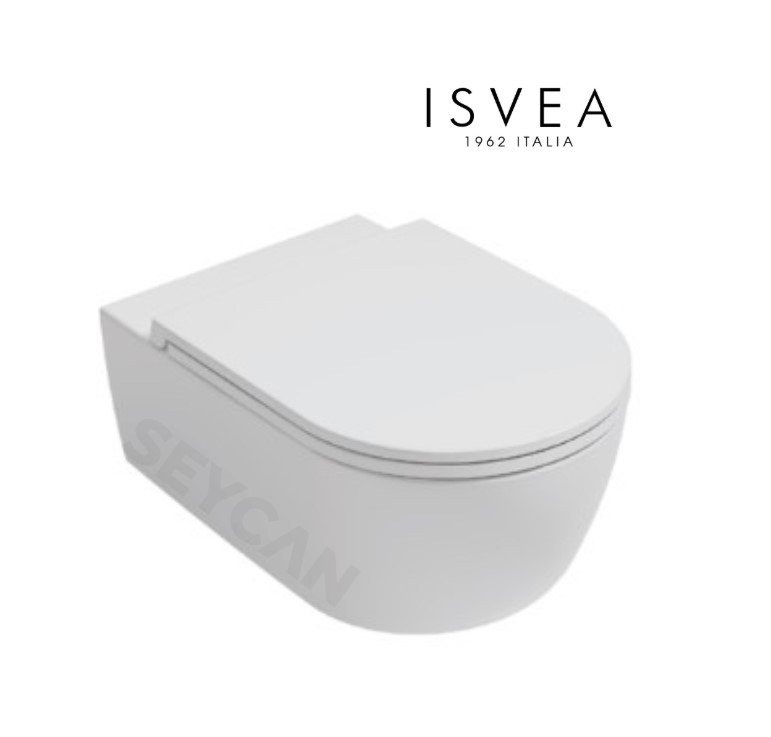 İSVEA Evo Rondo Rimless Asma Klozet Seti