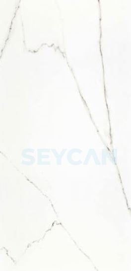 Kütahya 60x120 Statuario Rektifiyeli Parlak