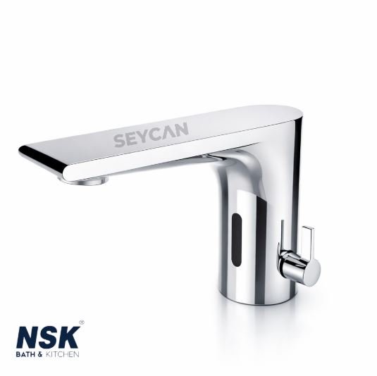 NSK Fotoselli Lavabo Bataryası Çift Su Girişli