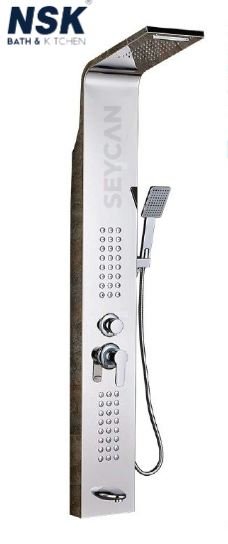Nsk krom duş paneli