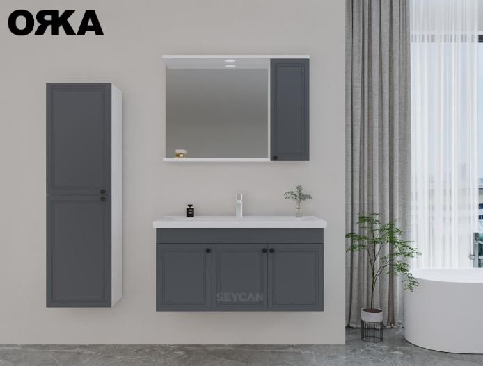 Orka Rio 100 cm Asma Banyo Dolabı