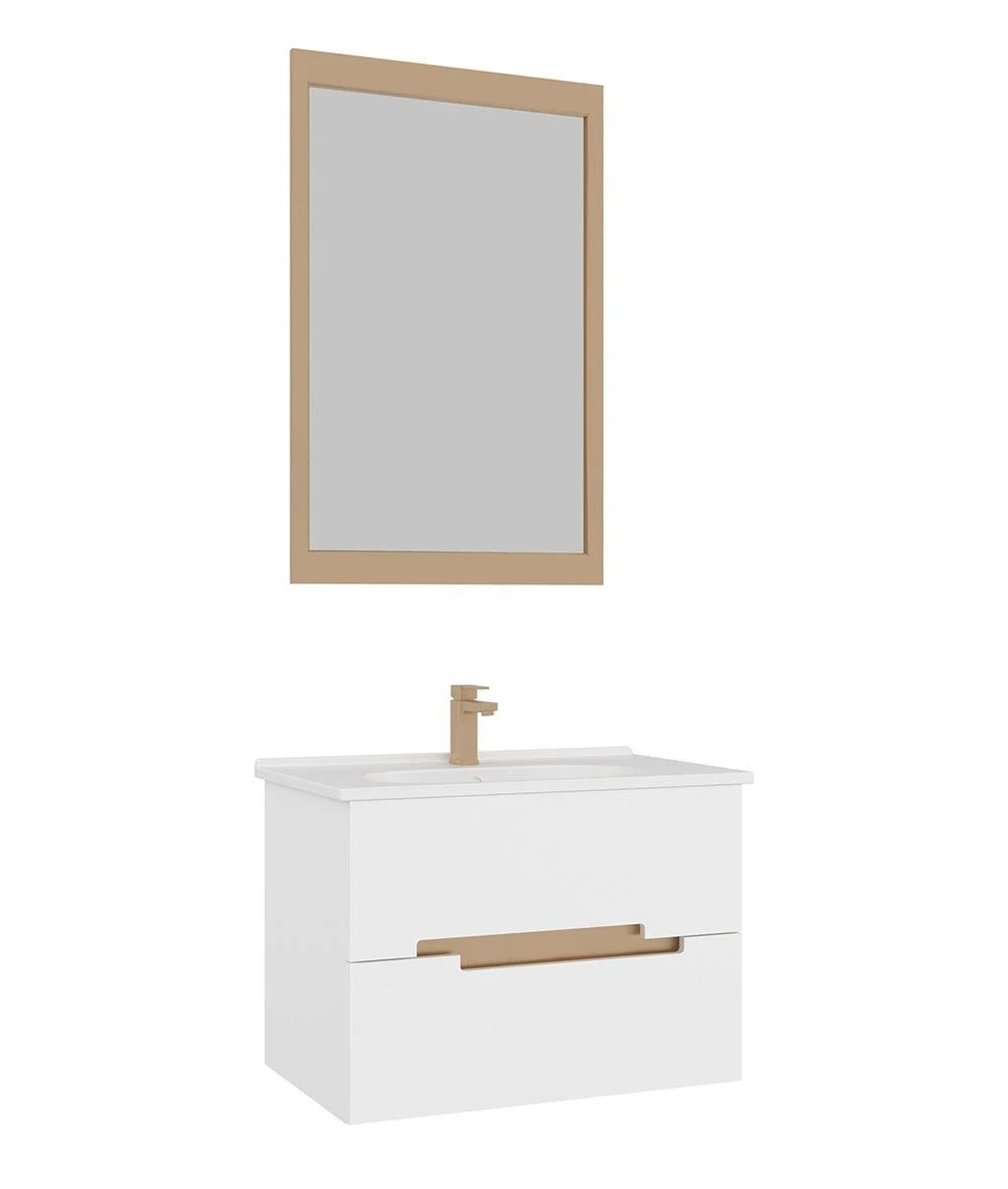 Orka Lodi 80 cm Asma Banyo Dolabı