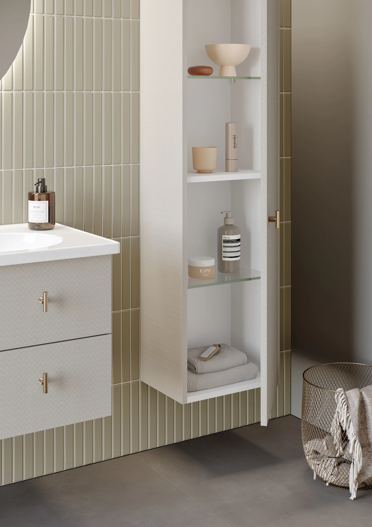 Orka Milazzo boy Dolabı