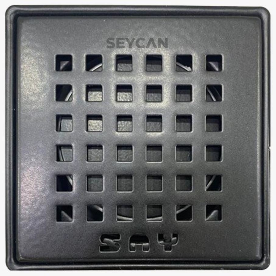 Say Çelik Gözde 10x10 Siyah Yer Süzgeci