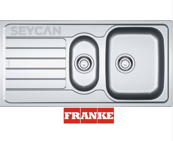 Franke Spark Skx 651 1.5 Gözlü Sol Damlalık Çelik Evye