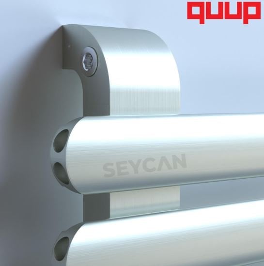 Quup Rifle 2 Dilim Inox Alüminyum Havlupan