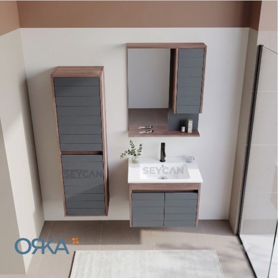 Orka Serra 65 cm Banyo Dolabı