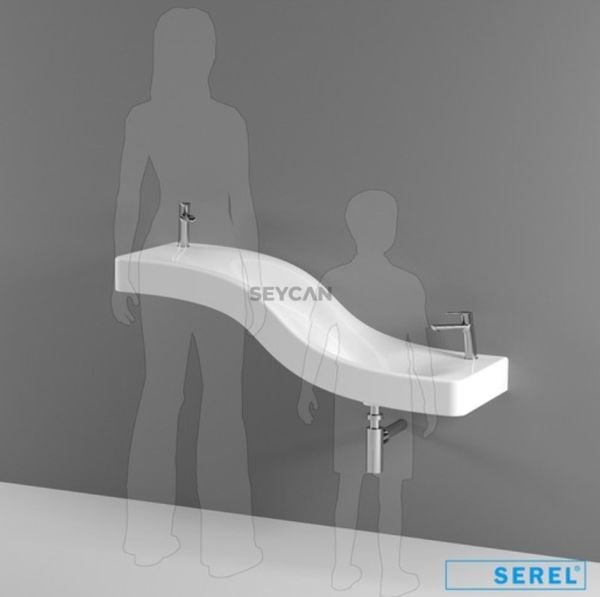 Serel Wave Abdest Lavabosu