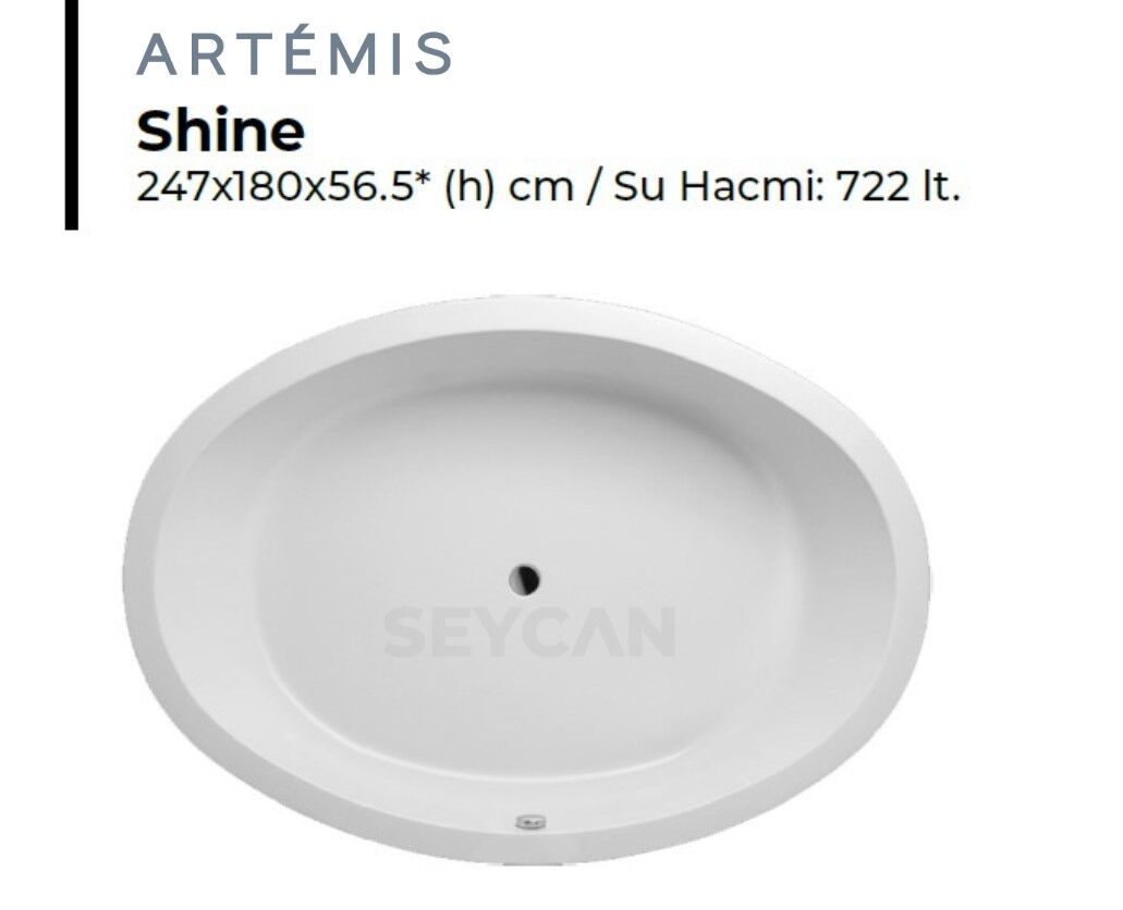 Artemis Shine 247x180 cm Jakuzi