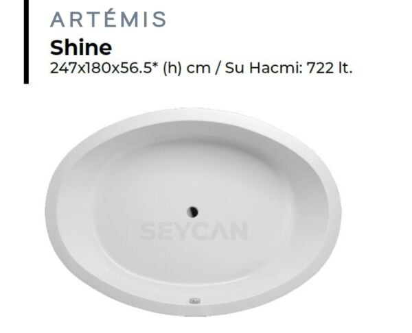 Artemis Shine 247x180 cm Jakuzi