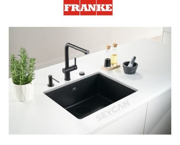 Franke Maris Mrg 110-52 Nero Grani̇t Mutfak Evyesi̇