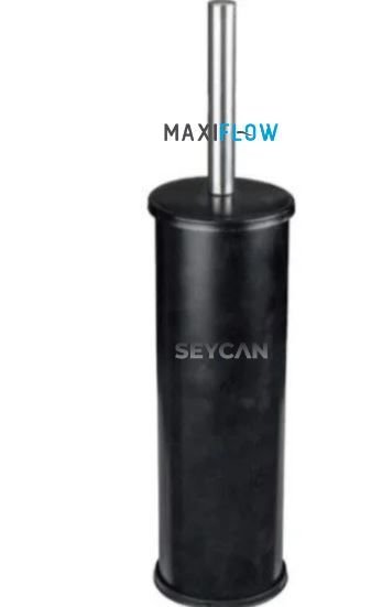 Maxiflow Siyah Paslanmaz Klozet Fırçası