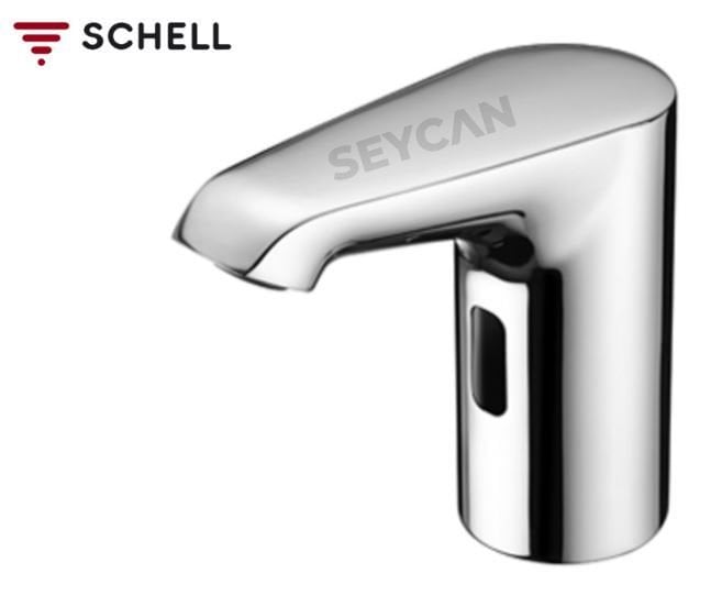 SCHELL Xeris E HD-K Fotoselli Pilli Lavabo Bataryası Krom