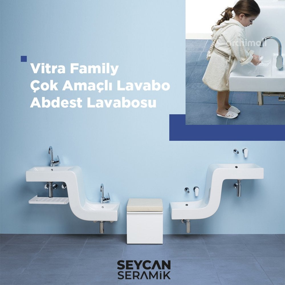 ABDEST LAVABOSU - Family Çok Amaçlı Lavabo Ünitesi