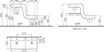 ABDEST LAVABOSU - Family Çok Amaçlı Lavabo Ünitesi