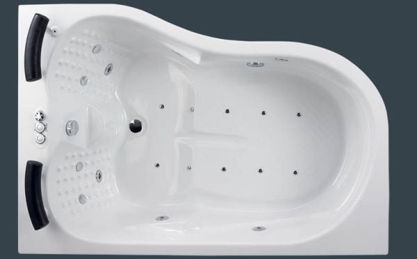 SANACRYL 165X105 JAKUZİ 6 JETLİ SAĞ A 409