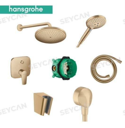 Hansgrohe Talis E Ankastre Banyo Seti Mat Bronz