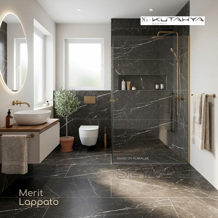 Kütahya 60x120 Merit Rektifiye Lappato