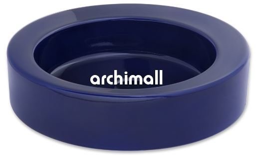 Merga 48cm Tezgahüstü Lavabo Lacivert