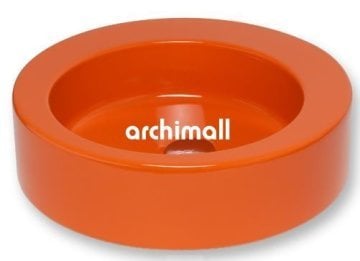 Merga 48cm Tezgahüstü Lavabo Turuncu