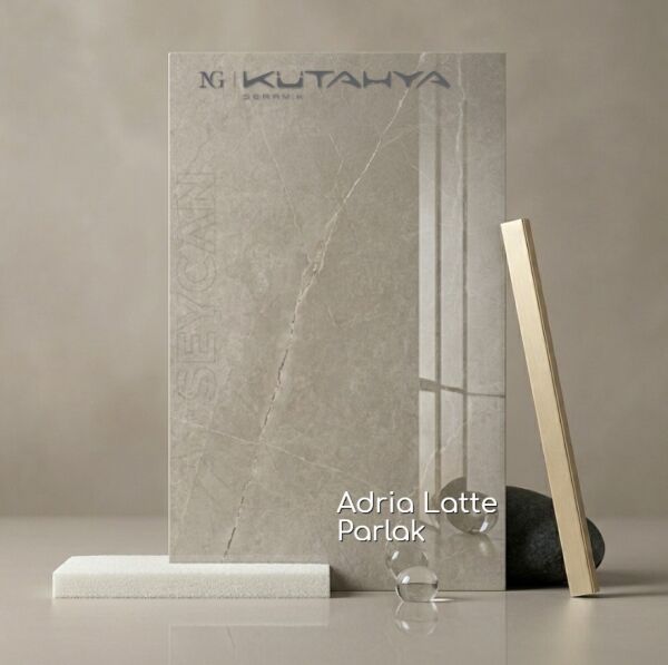 Kütahya 60x120 Adria Latte Parlak Nano
