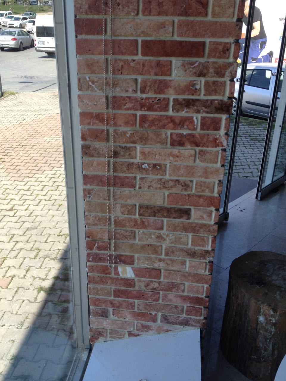 Delta Kırmızı Traverten Eskitme Brick Tuğla 48*200 mm