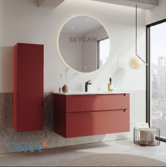 Orka Messina Led li Banyo Dolabı 85 cm