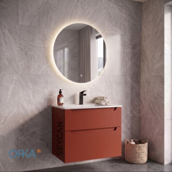Orka Messina Led li Banyo Dolabı 65 cm