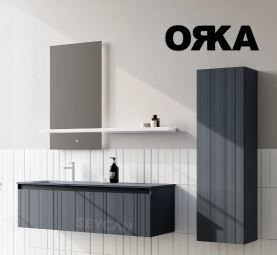 Orka Salina 120 cm Asma Banyo Dolabı