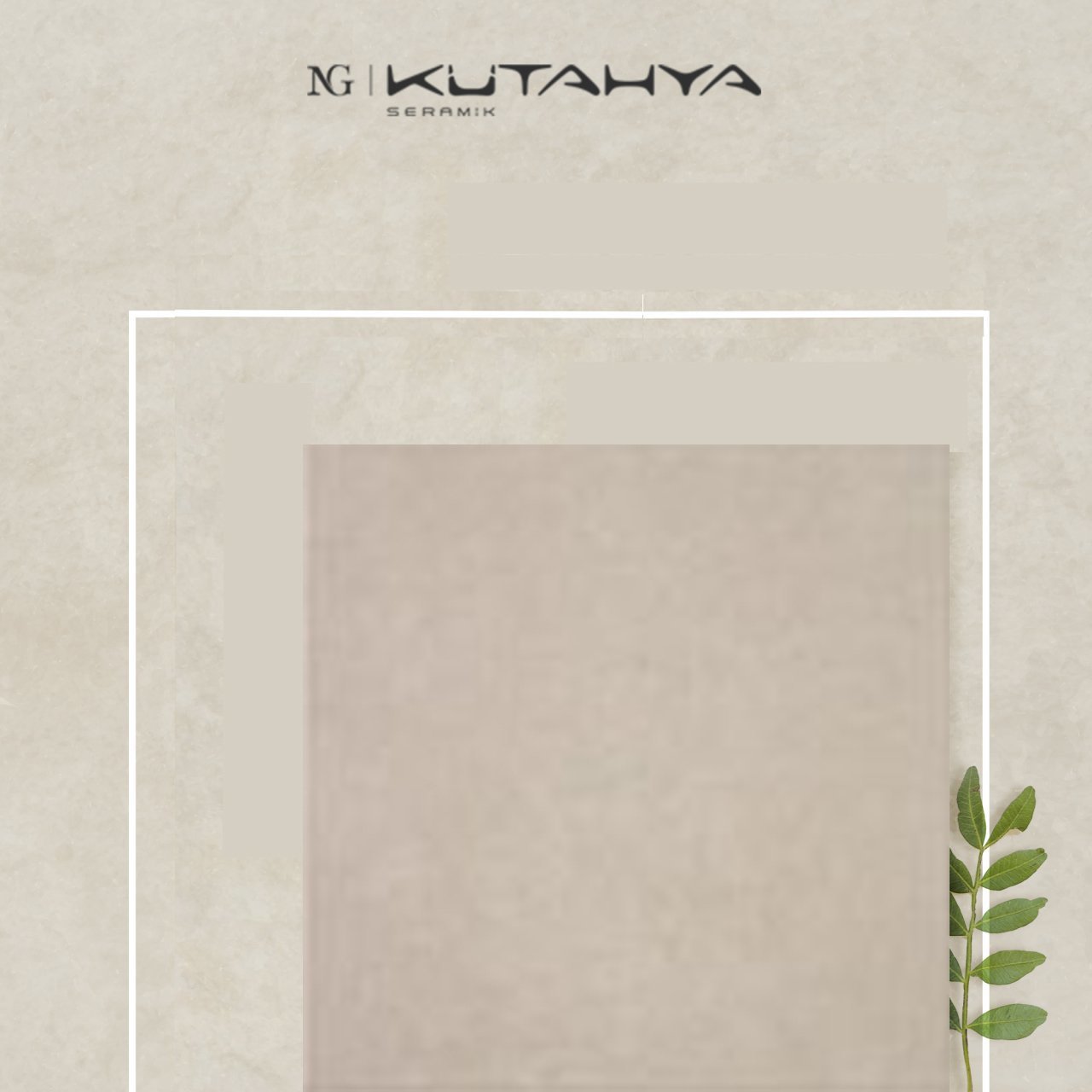 Kütahya Ararat Krem 42.5x42.5