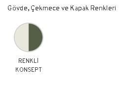 Orka Vico 240 cm Asma Banyo Dolabı