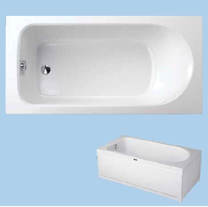 SANACRYL 120X70 AKRİLİK PANELLİ KÜVET (Kabuk+Ayak+Ön Panel+Yan Panel) A-119