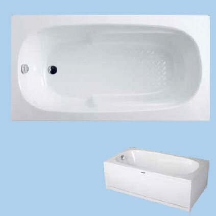 SANACRYL 165X80 AKRİLİK PANELLİ KÜVET (Kabuk+Ayak+Ön Panel+Yan Panel) A-128