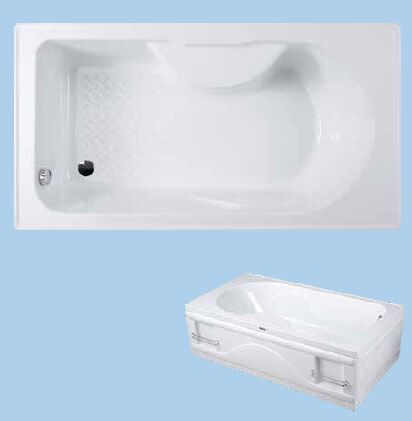 SANACRYL 165X85 AKRİLİK PANELLİ KÜVET(Kabuk+Ayak+Ön Panel+Yan Panel) A-156
