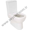 Güral Engelli Grubu Compact Duvara Tam Dayalı Klozet + Rezervuar