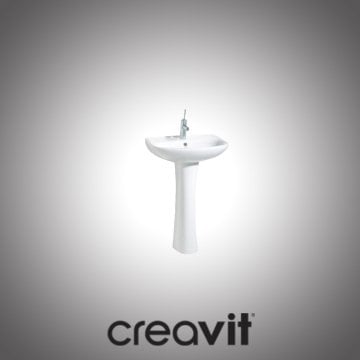 Creavit Pitta 50x60 cm Lavabo + Tam Ayak