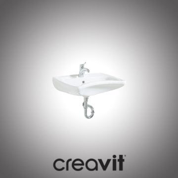 Creavit Bedensel Engelli 50x60 cm Lavabo