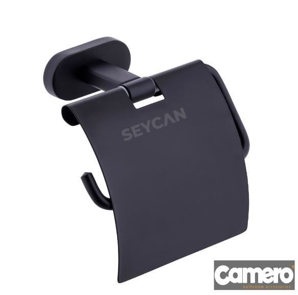 Camero Otto Kapaklı Kağıtlık Siyah