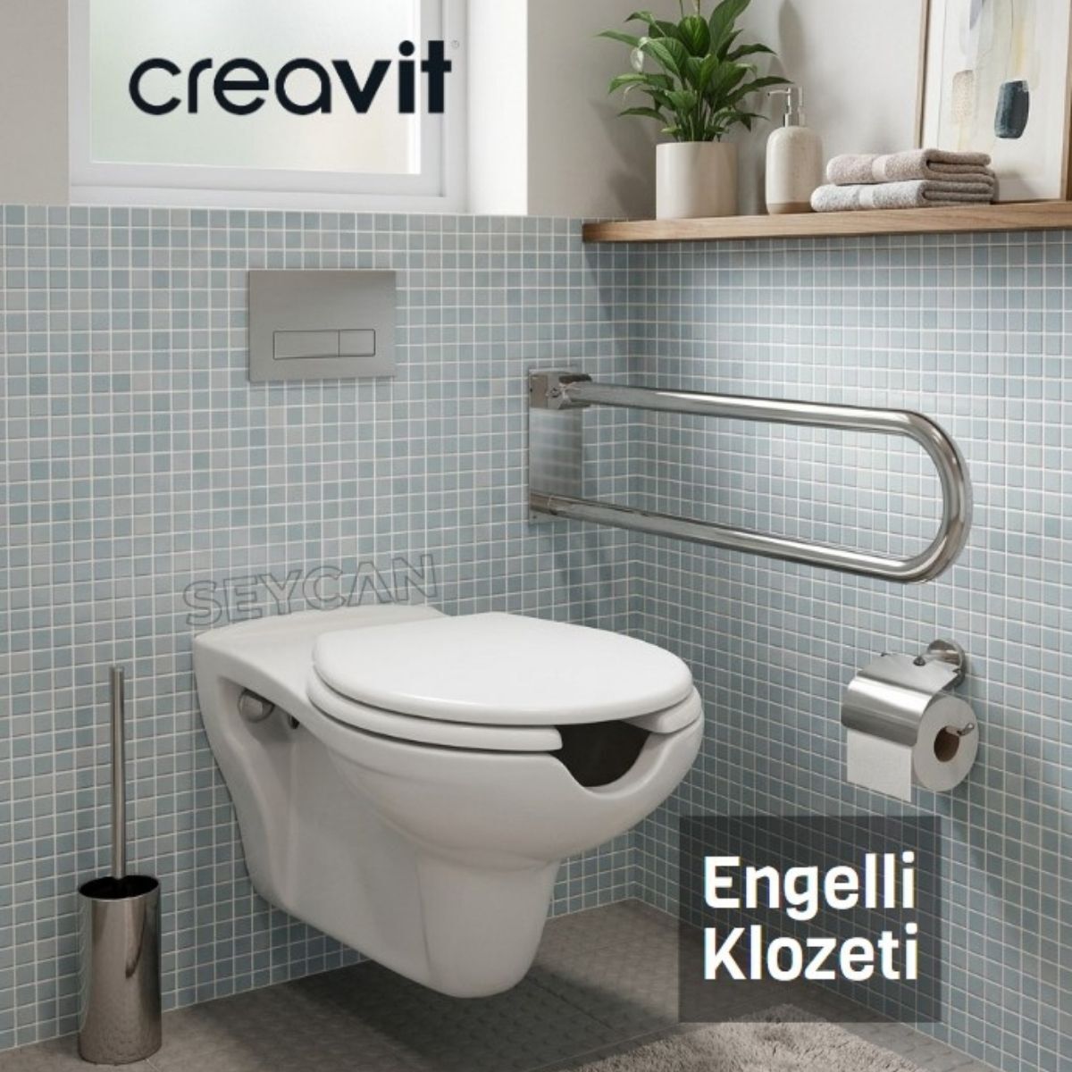 Creavit Bedensel Engelli Asma Klozet