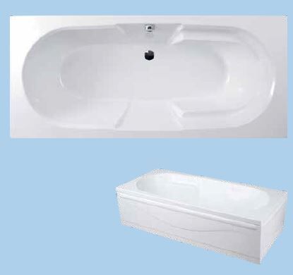 SANACRYL 190X85 AKRİLİK PANELLİ KÜVET (Kabuk+Ayak+Ön Panel+Yan Panel) A-124