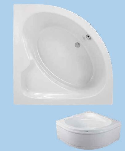 SANACRYL 120X120 AKRİLİK PANELLİ KÜVET (Kabuk+Ayak+Ön Panel) A-402