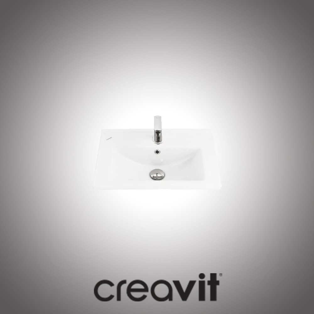 Creavit Su 36x55 cm Lavabo