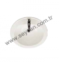 Güral Oval Tezgah Üstü Lavabo 58X56 TP03TUL01