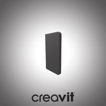 Creavit Pisuar Ara Bölme - Antrasit Mat