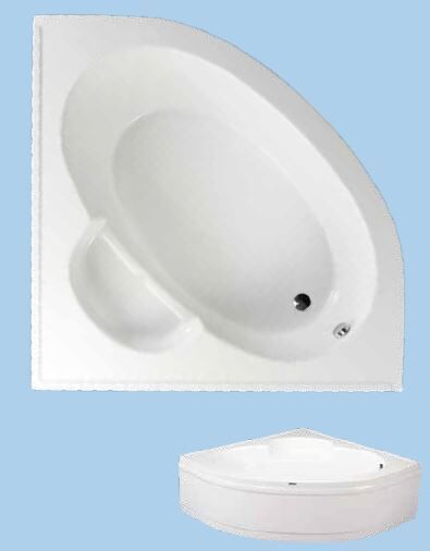 SANACRYL 150X150 AKRİLİK PANELLİ KÜVET (Kabuk+Ayak+Ön Panel) A-407