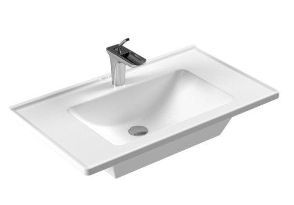 Serel Star 80x46 cm Etajerli Lavabo