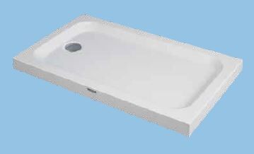 SANACRYL 70X70 DUŞ TEKNESİ Oval Monoblok A-300
