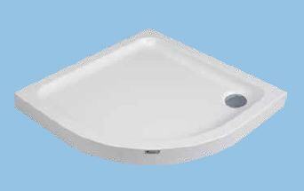SANACRYL 100X100 DUŞ TEKNESİ Oval Monoblok A-312